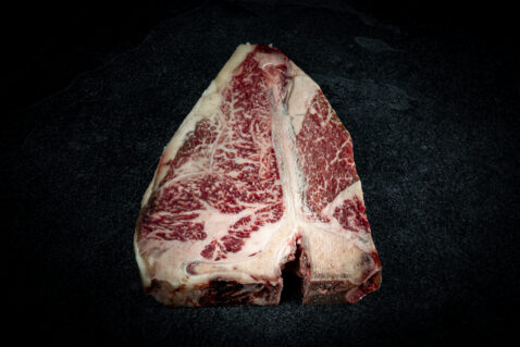 Wagyu Porterhouse Steak dry aged